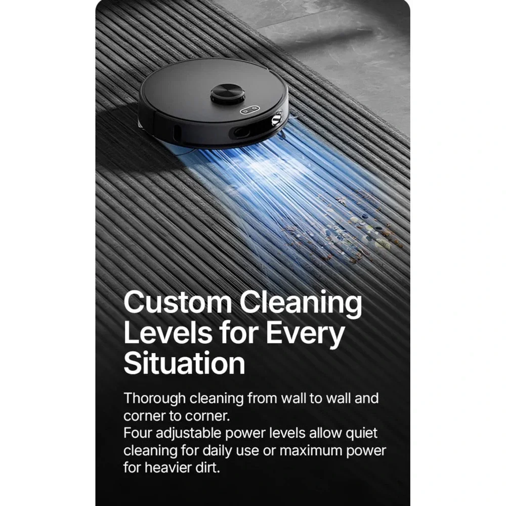 ORYZOM Robot Vacuum V8 Pro Fully Automatic Cleaning w/ Mopping Function & Kit